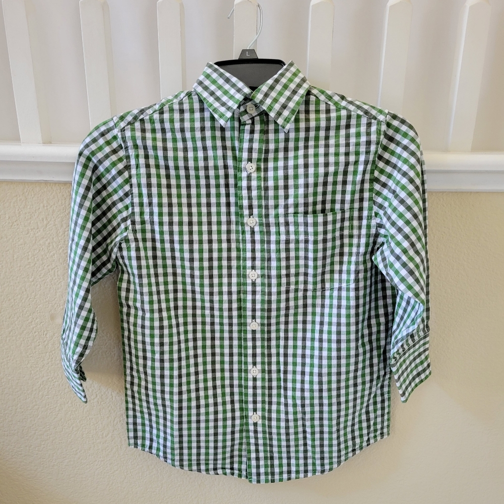 Boy's Button Down Long-sleeve Shirt